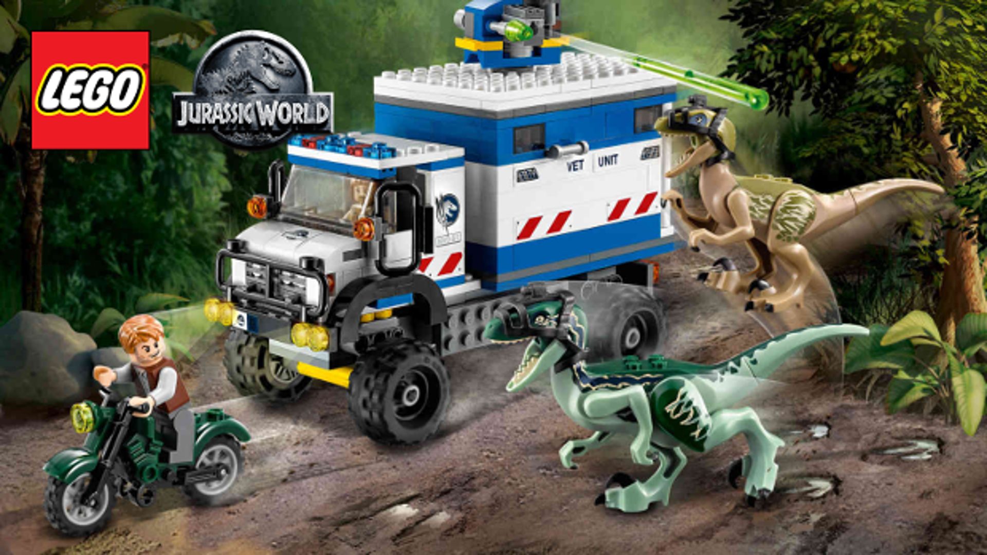 Лего мир Юрского периода Jurassic Park