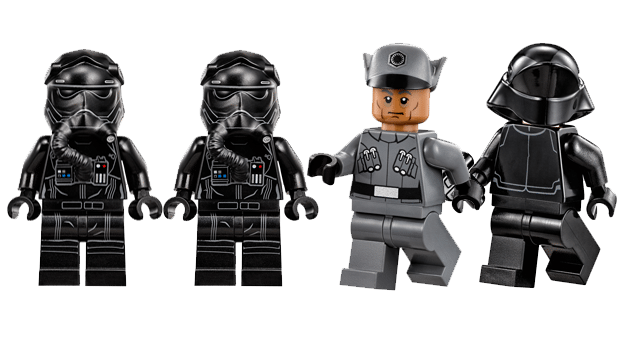 lego star wars first order tie fighter