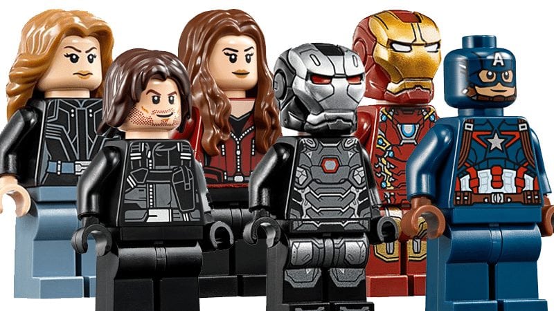 lego marvel captain america civil war sets