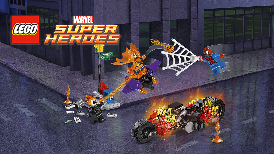 LEGO Marvel Super Heroes Spider-Man: Ghost Rider Team-up #76058