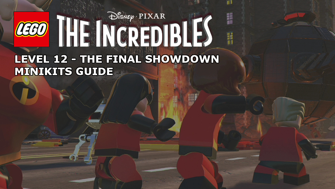 massefylde Pløje mål LEGO The Incredibles - The Final Showdown Minikits Guide