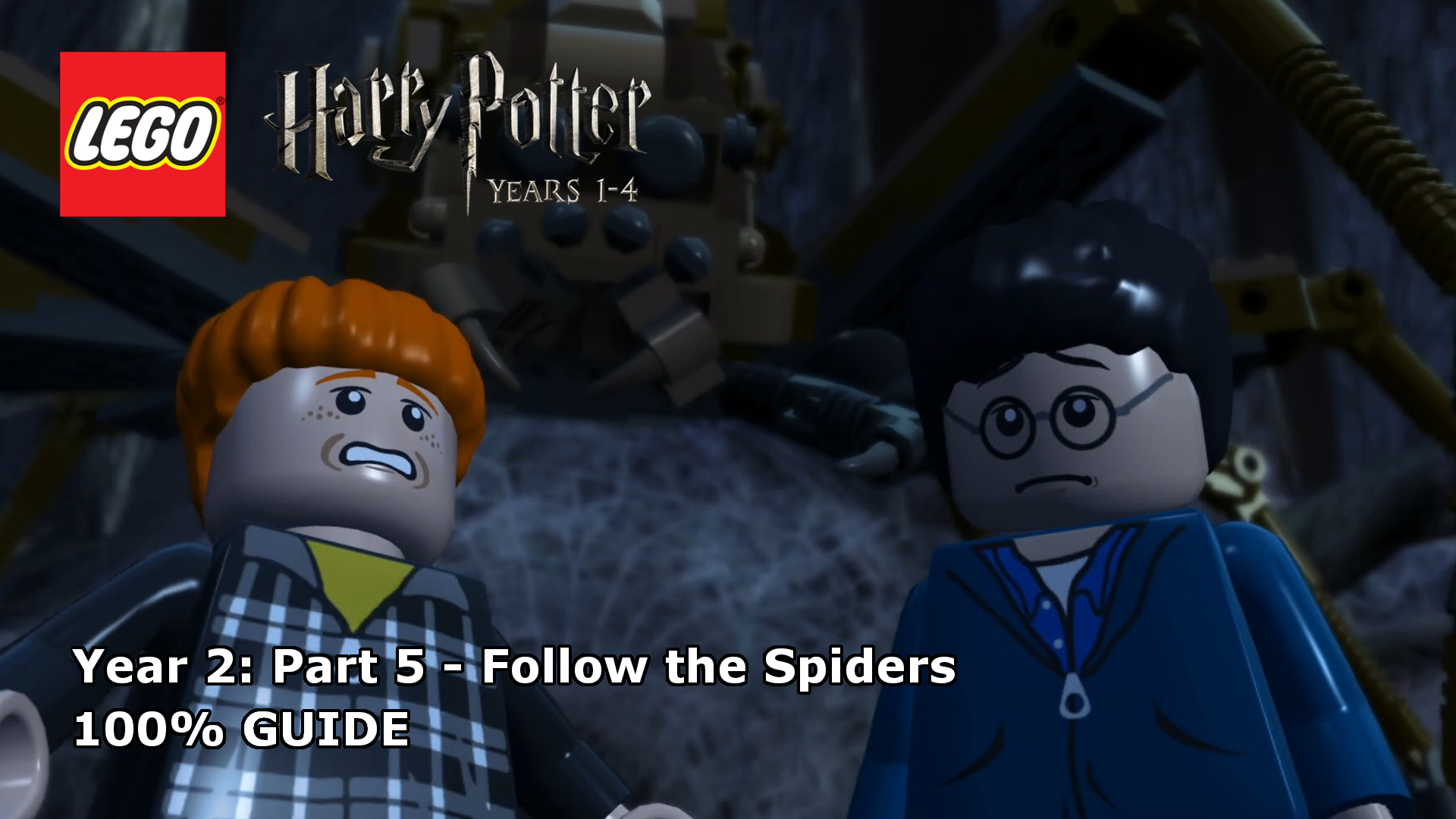 Harry Potter: Years 1-4 Follow the Spiders