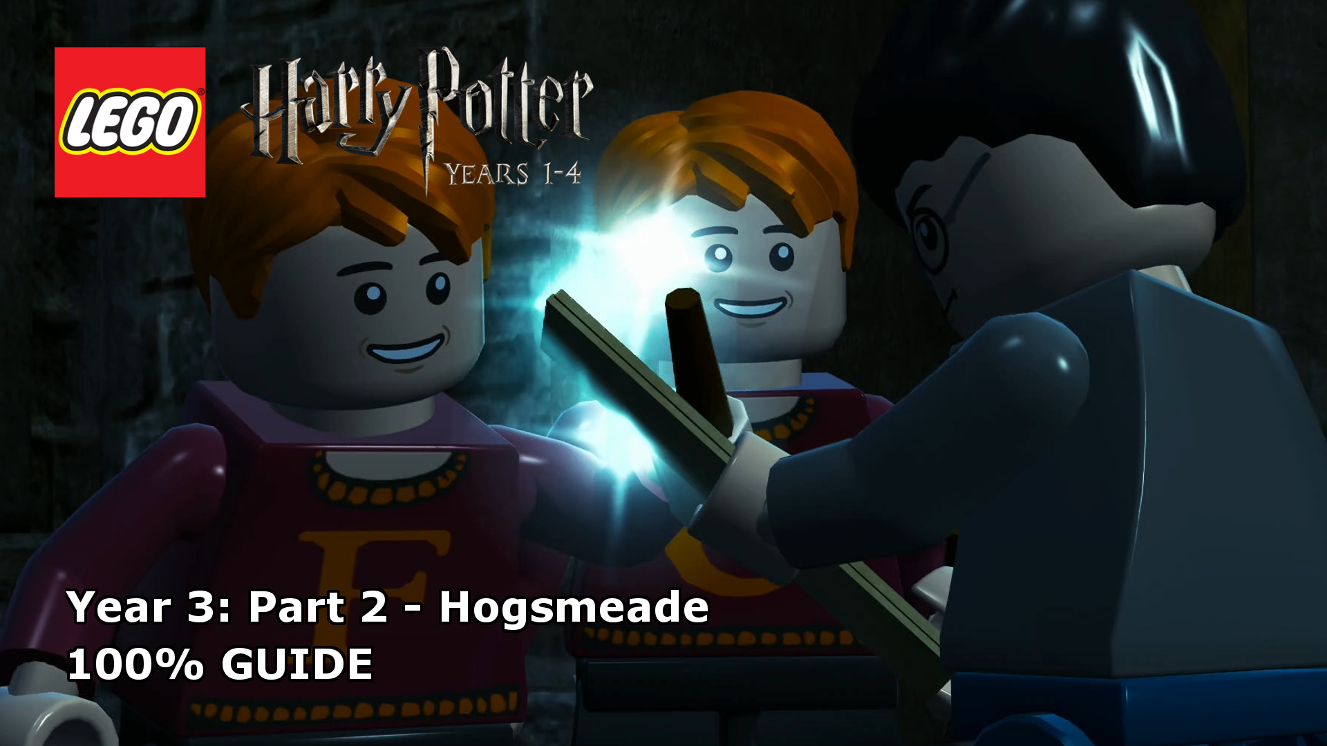 LEGO Harry Potter Years 1-4 Walkthrough Part 1 - Year 1 - 'The Magic Begins  & Out of the Dungeon' 