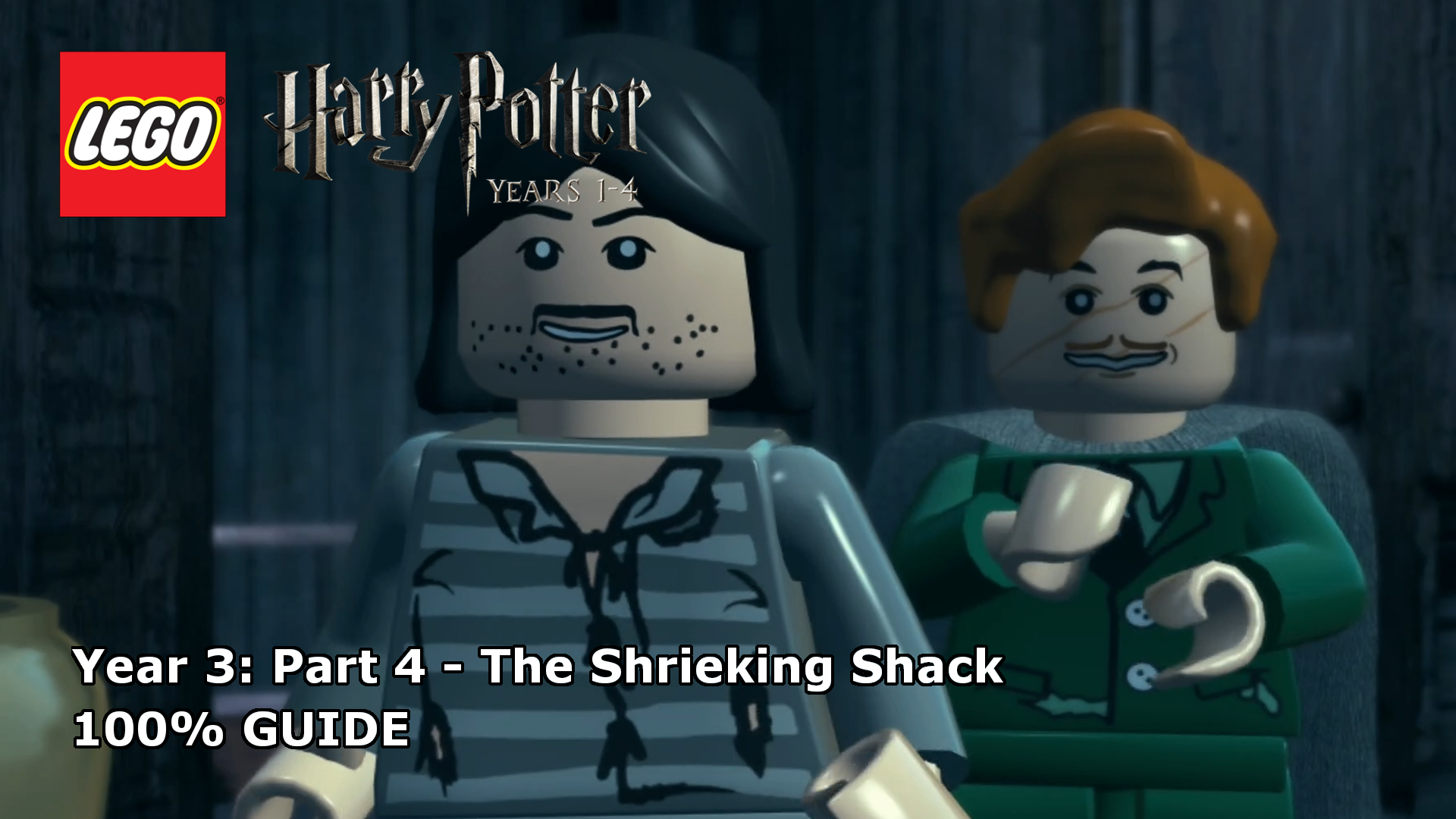 Lego Harry 1-4 The Shrieking Shack 100%