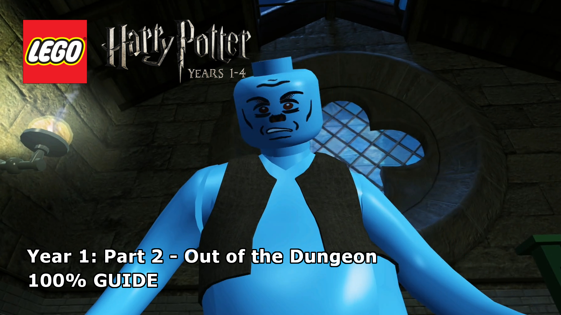 LEGO Harry Potter Years 1-4 Walkthrough Part 1 - Year 1 - 'The Magic Begins  & Out of the Dungeon' 