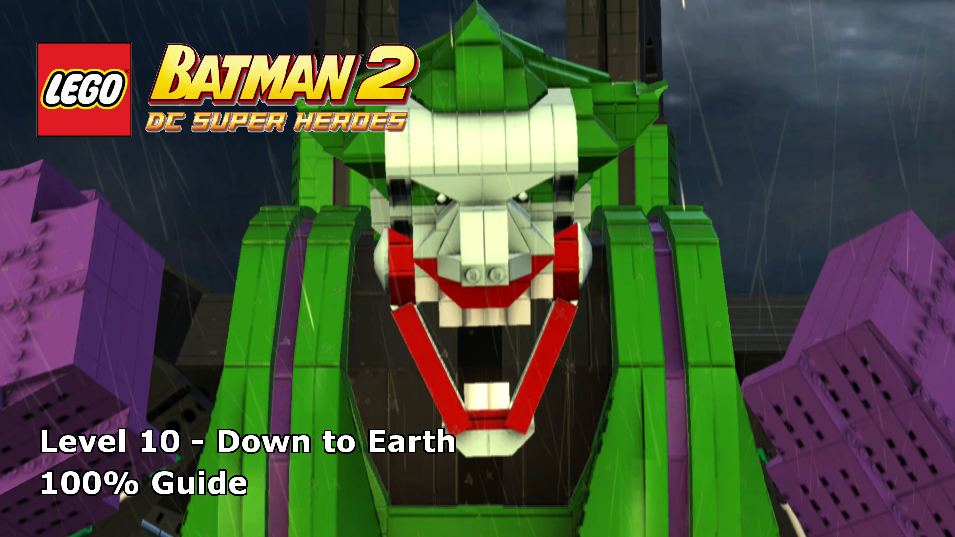 Lego Batman 2: DC Super Heroes – Down to Earth 100% Guide