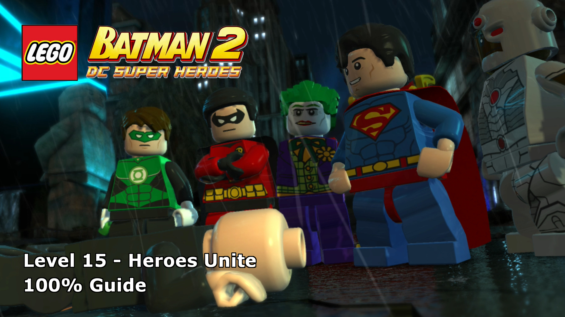 stage 9 in lego dc super villains walkthrough