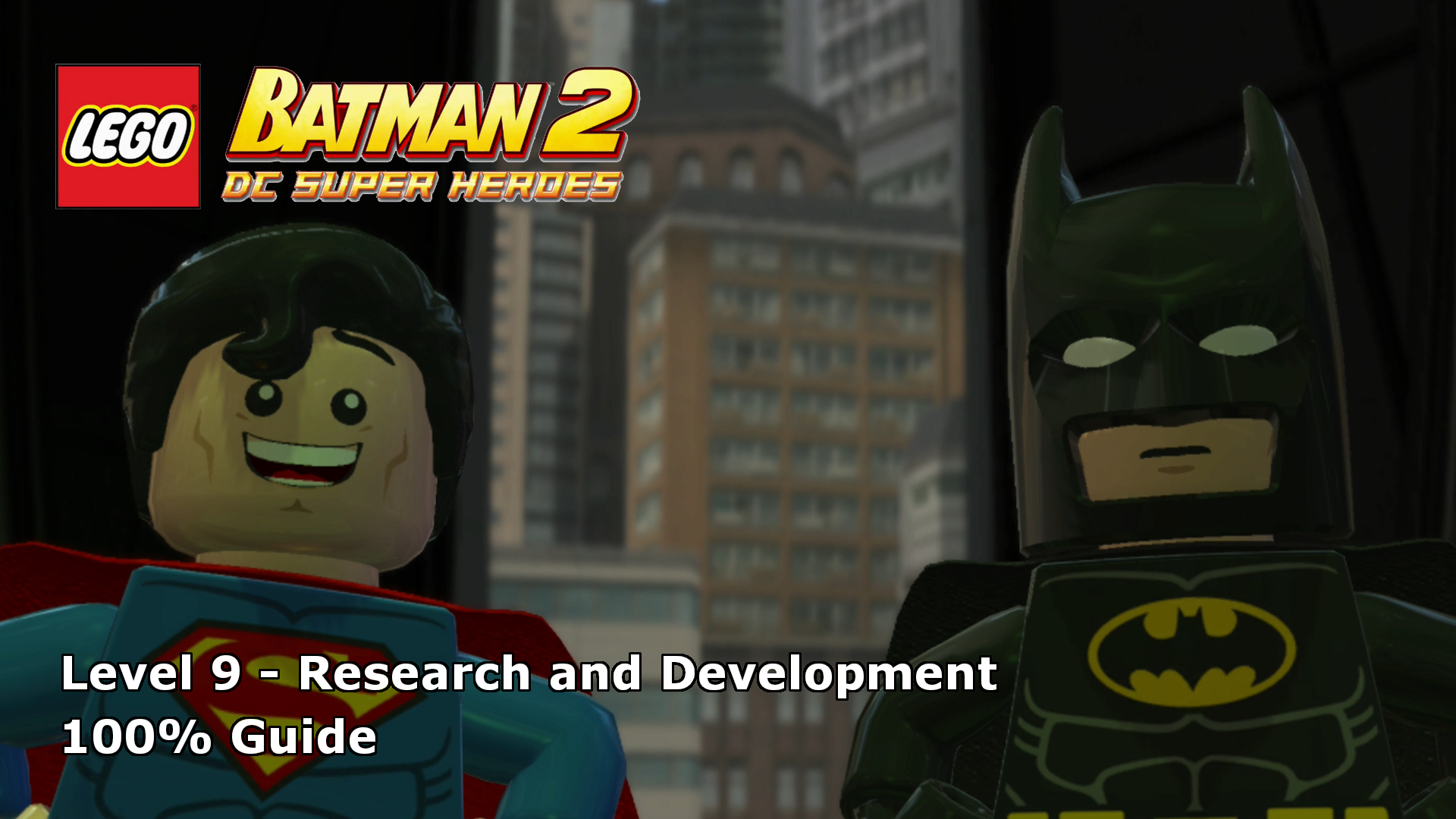 Lego Batman 2: DC Heroes – Research and Development 100%