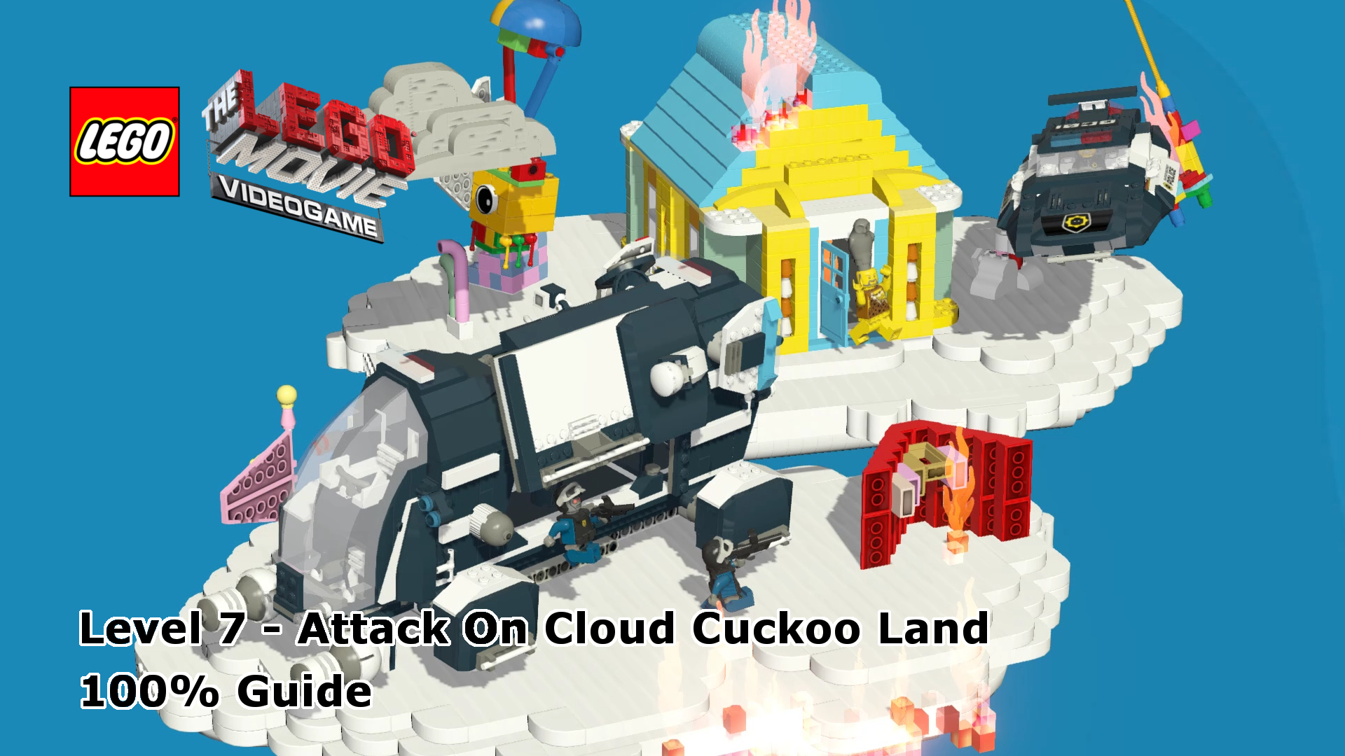 The LEGO Movie Videogame Attack On Cloud Cuckoo Land 100 Guide