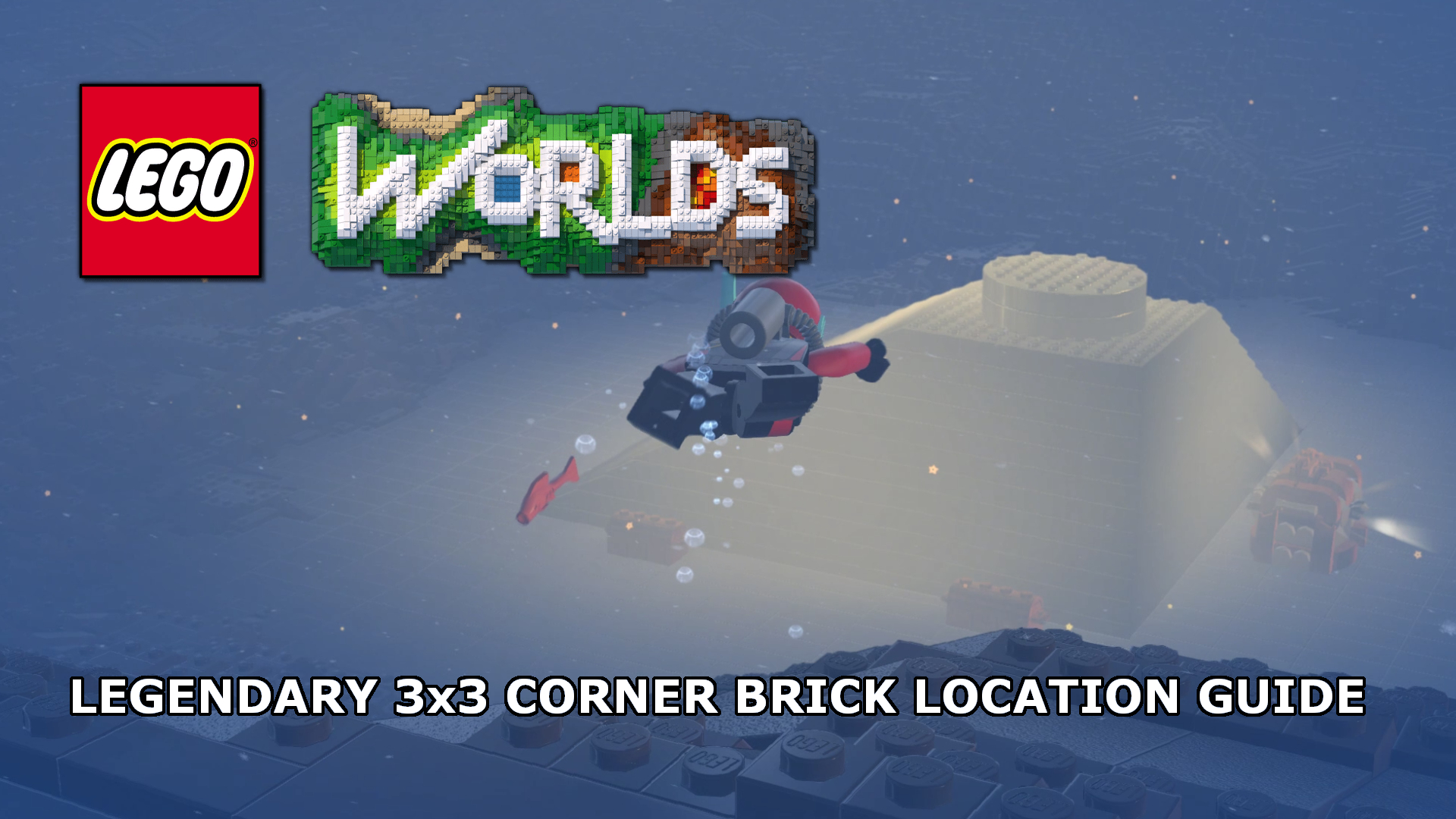 forkorte cyklus kød LEGO Worlds - Legendary 3x3 Corner Brick Location Guide